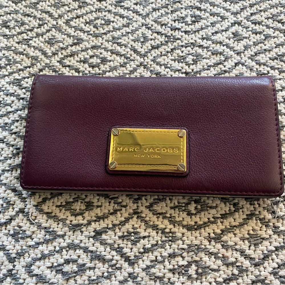 Marc Jacobs Purple Wallet